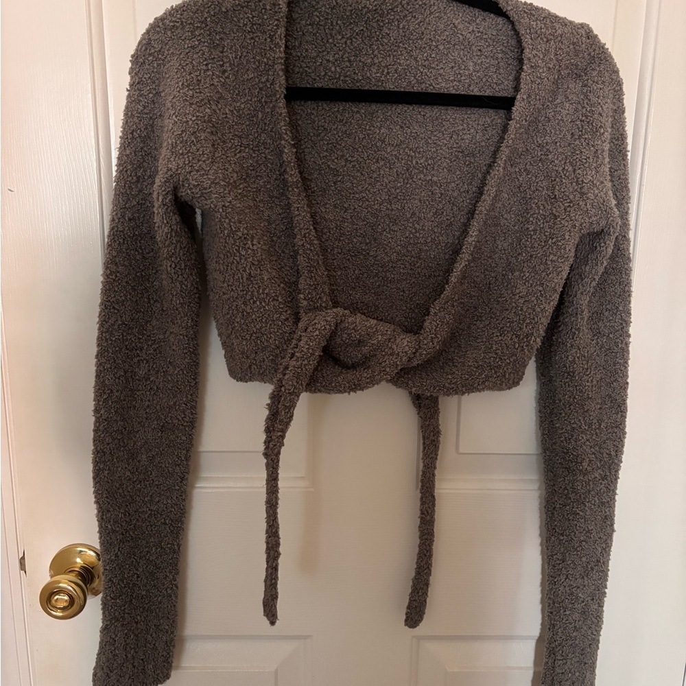 SKIMS grey Women's Sweater